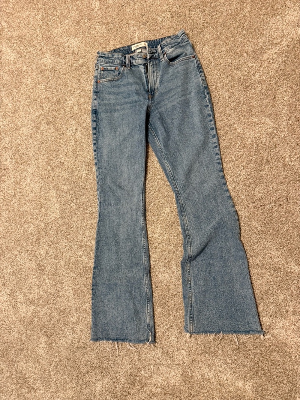 Abercrombie Curve LoveHigh Rise Bootcut jeans